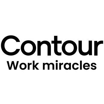 Contour logo black